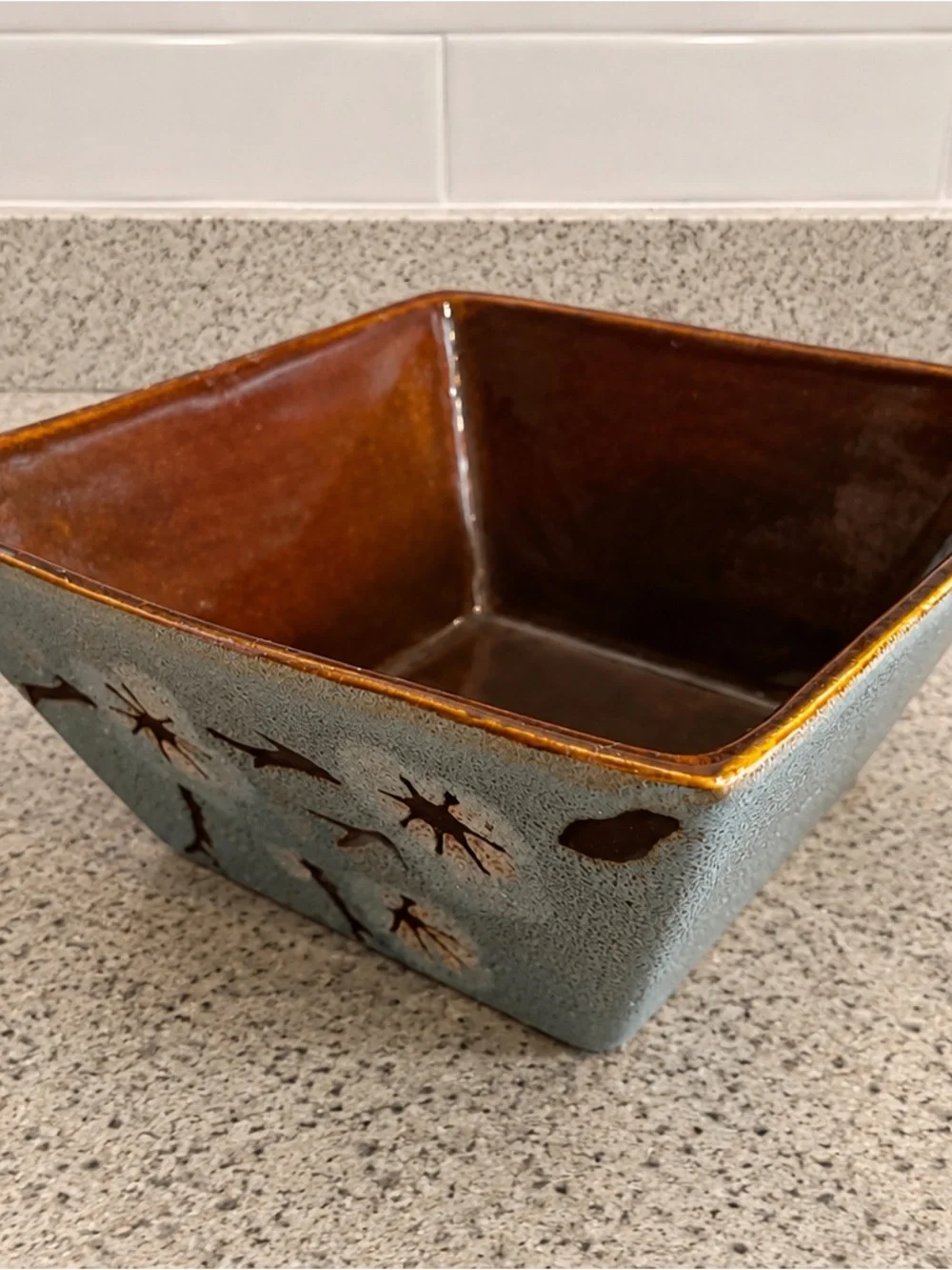 Set of 2 Pier 1 “Tranquil” Stoneware Bowls